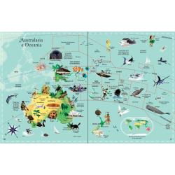 Libro puzzle Atlante del mondo dai 5 anni
