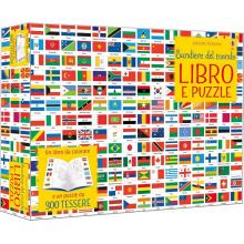 Libro puzzle Bandiere del mondo dai 5 anni