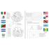 Libro puzzle Bandiere del mondo dai 5 anni