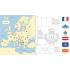 Libro puzzle Bandiere del mondo dai 5 anni