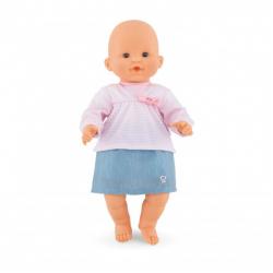 Completino Maglietta e Gonna per bambola 36 cm