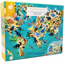 Puzzle Educativo I Dinosauri 200 pz +6 anni Puzzle Educativo I Dinosauri 200 pz +6 anni