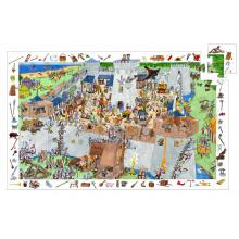 Puzzle osservazione castello 100 pezzi dai 5 anni