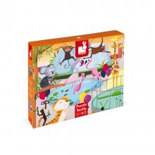 Puzzle Tattile una Giornata Allo Zoo 20 pezzi 2- 4 anni