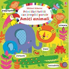 Libri tattili amici animali da 1-2 anni