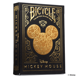 Bicycle Disney Mickey Mouse Black and Gold 