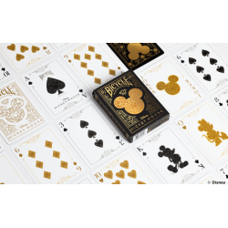 Bicycle Disney Mickey Mouse Black and Gold 