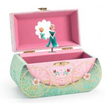 Cofanetto musicale Portagioie Carrozza delle principesse