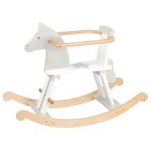 Cavallo a Dondolo bianco e grigio +1 anno