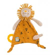 Doudou porta ciuccio Leone +0 mesi