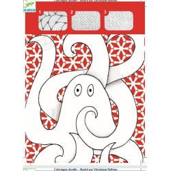 10 Disegni da Colorare Doodle