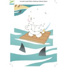 10 Disegni Unisci i Puntini Fantasia 2