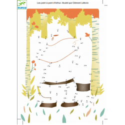 10 Disegni Unisci i Puntini Fantasia 4