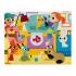 Puzzle Tattile Animali Domestici 20 pezzi 2-4 anni